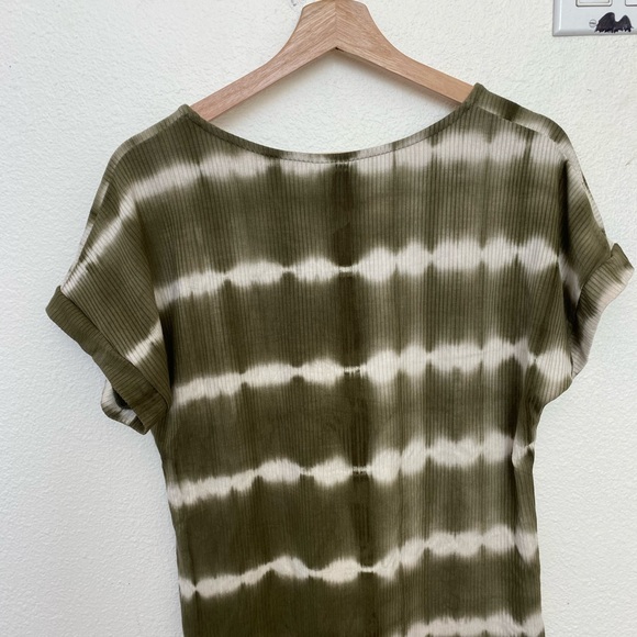Francesca green tie dye top - Picture 2 of 3